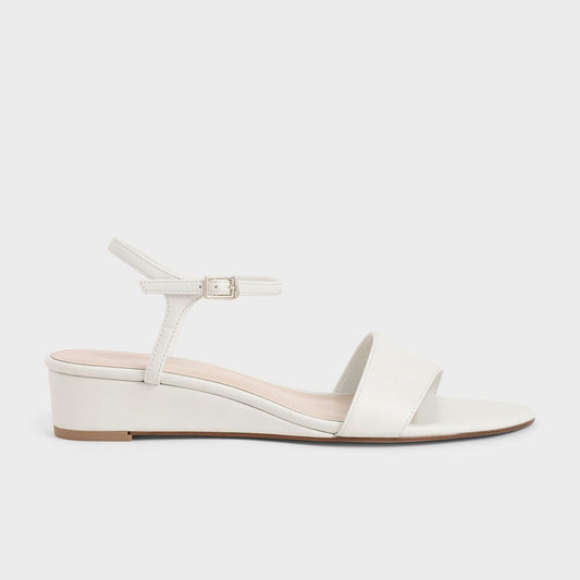 Asymmetric Wedge Sandals
