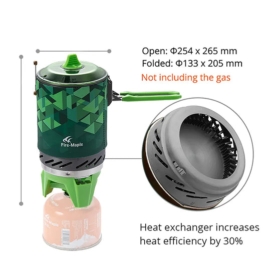 Fire Maple X2 Outdoor Gas Stove Burner Tourist