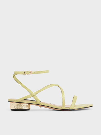 Leather Strappy Sandals