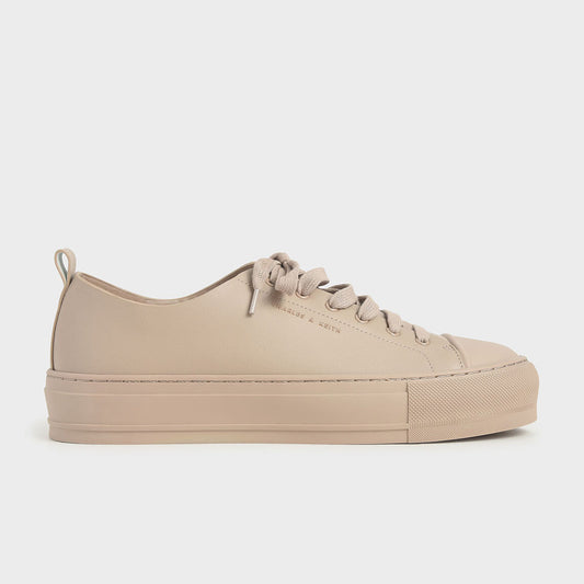 Metallic Platform Sneakers