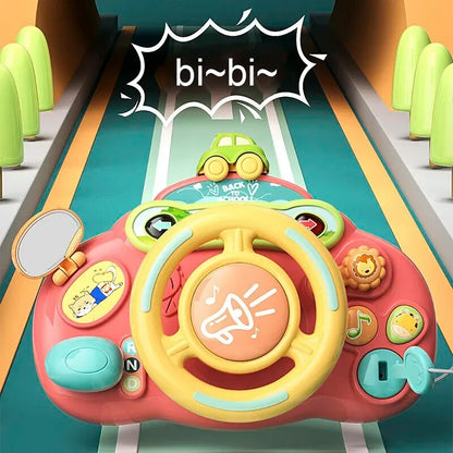Baby Electric Simulate Driving Car