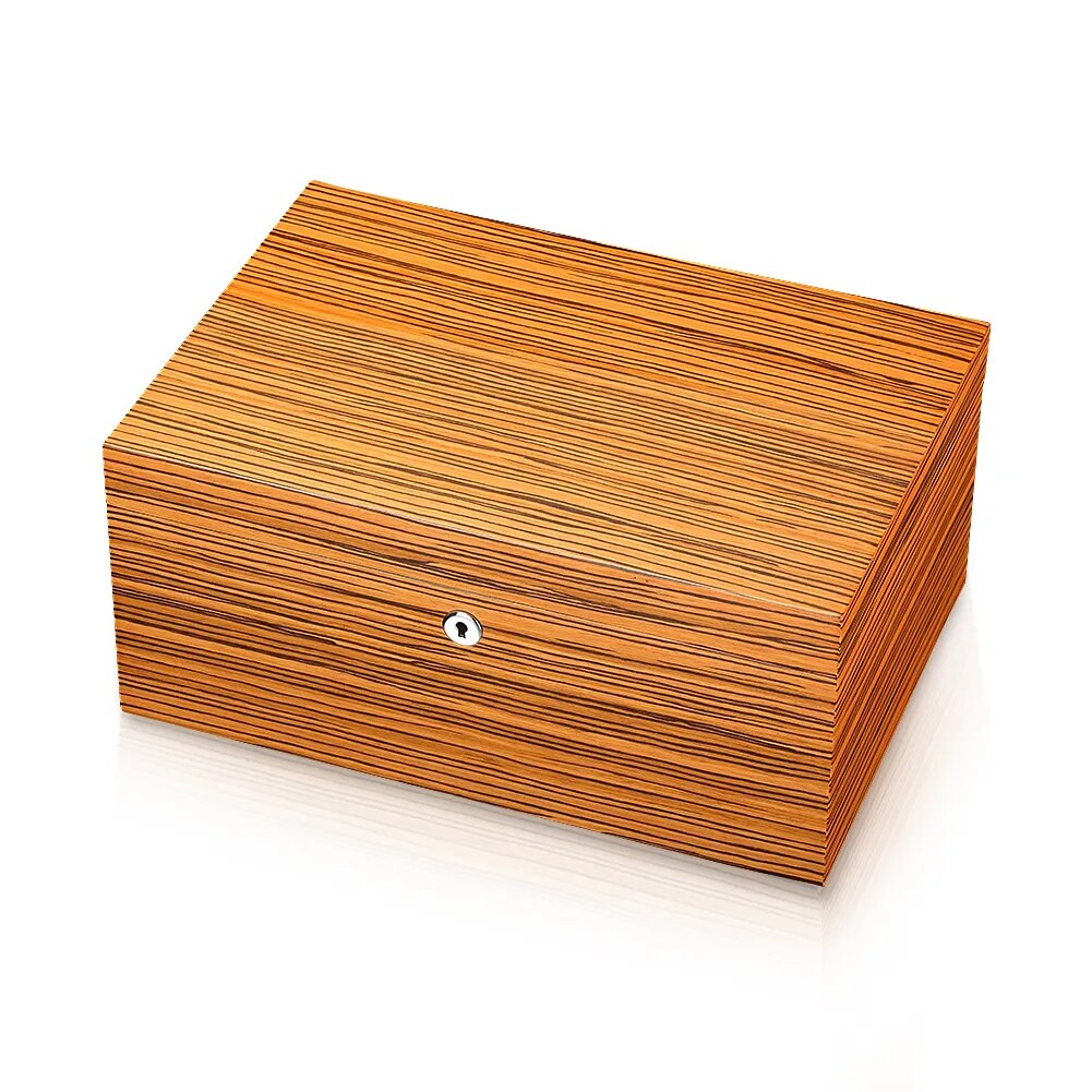 Large Capacity Humidor Cigar Box Cedar Wood