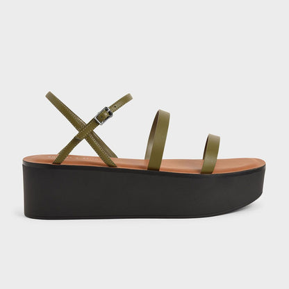 Strappy Flatform Sandals