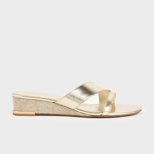 Strappy Wedges